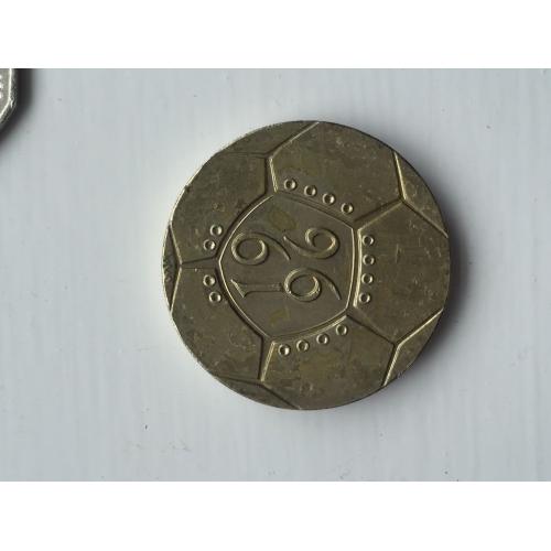 1996 football coin