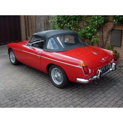 MGB Roadster, 1972 Chrome Bumper, Fully restored, Wire wheels, Overdrive, Tax exempt
