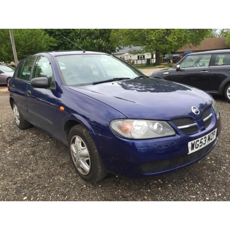 2004 Nissan Almera 1.5 S 5dr