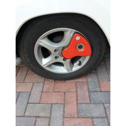 Al-Ko Compact Kit 6, Secure Wheel Lock