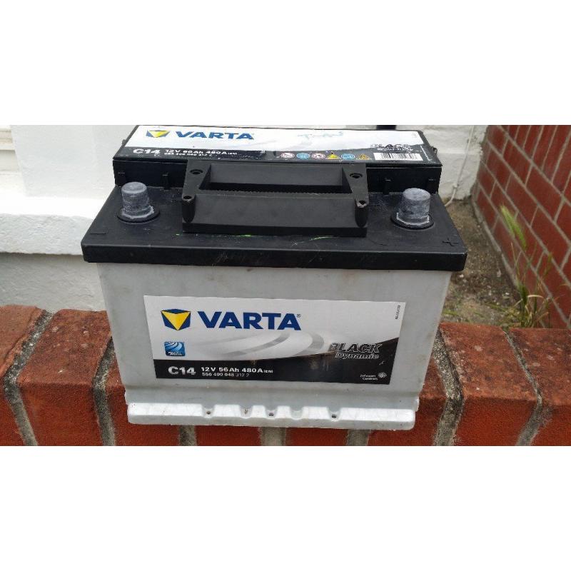 12V 56AH 480A VARTA Car Battery