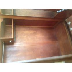 1950s Large Double Wardrobe