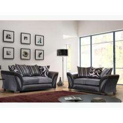 High Quality Channel Fabric 3+2 Sofa - Express Delivery