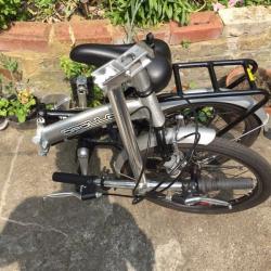 Pristine condition Apollo Transition folding bike