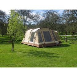 Kampa Frinton 4 Classic (Polycotton 4 Berth Tent ) + Additional Canopy