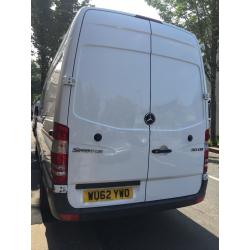 Mercedes Sprinter 313 CDI MWB '12 Plate. Some panel damage