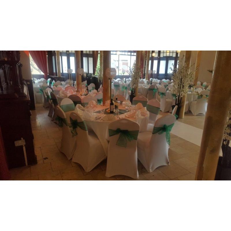Chair cover hiring and fitting