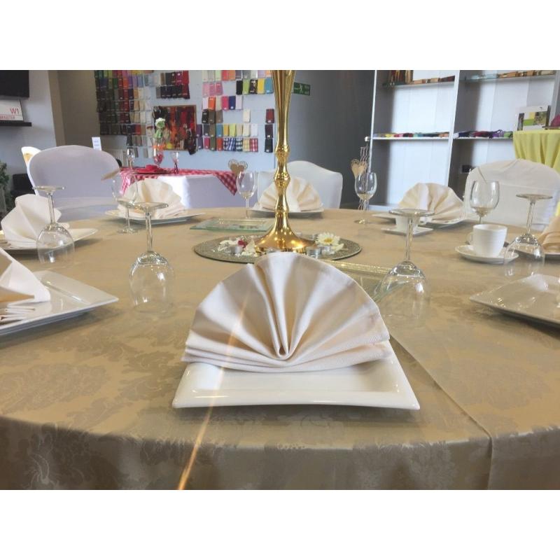 Chair cover hiring and fitting