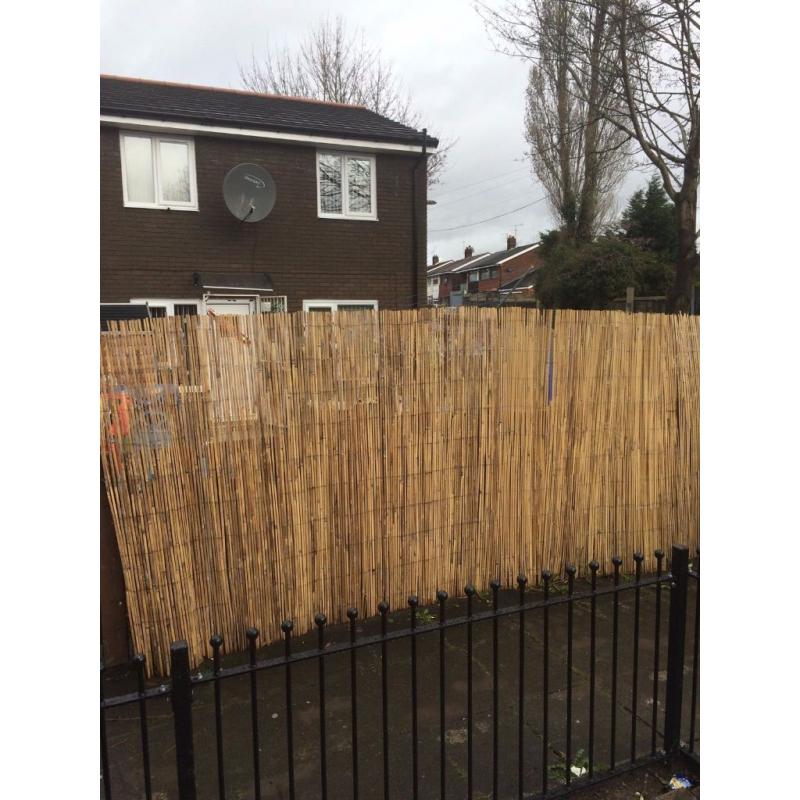 Split Bamboo Screening 3M long 2M Height