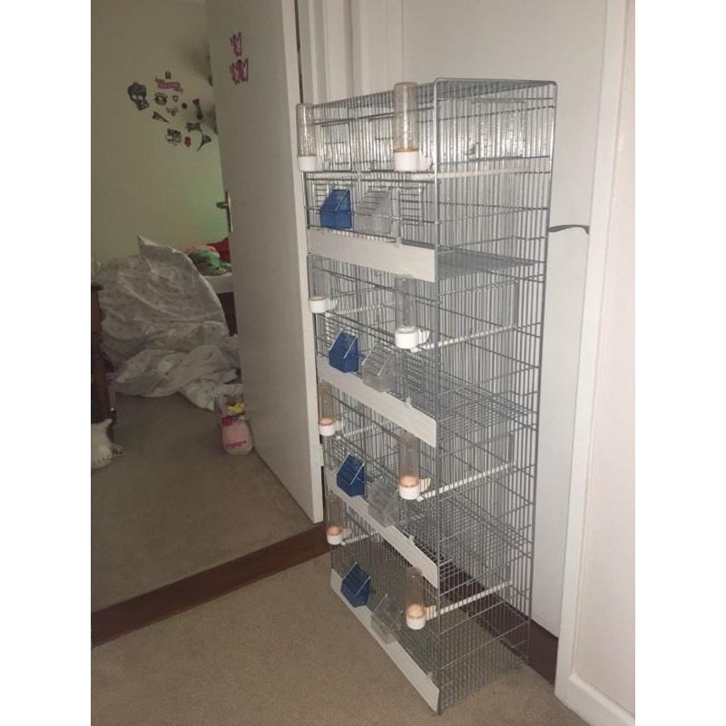 Canary Finch Pairing Cage