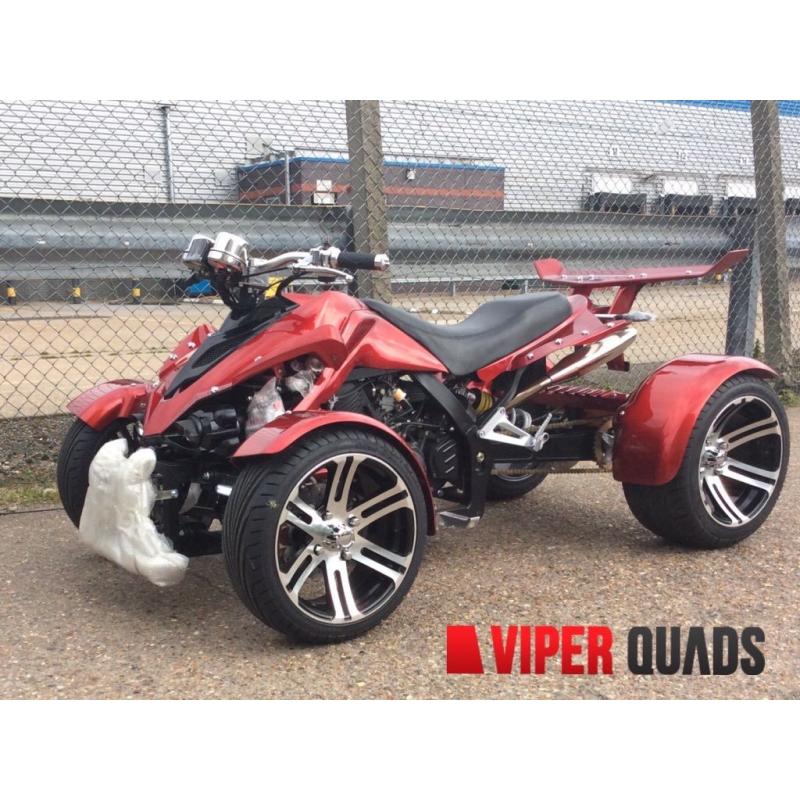 Viper 250 F1 , 350 F1 SuperSnake,Wine Red, Road Legal Quad Bikes, Brand New 2016, Spyracing F1