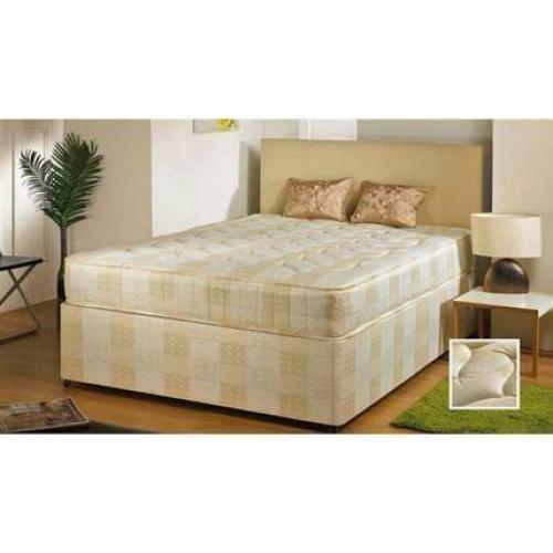 SINGLE DIVAN BED WITH SEMI ORTHOPAEDIC MATTRESSES WE DO DOUBLE BED AND KINGSIZE BED