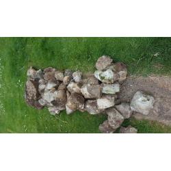 Natural Stone ideal for wall or rockery
