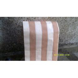 SIX ROLLS of STRIPED WALLPAPER ( STILL in It's WRAPPING ) USE AS IS or EMULSION OVER
