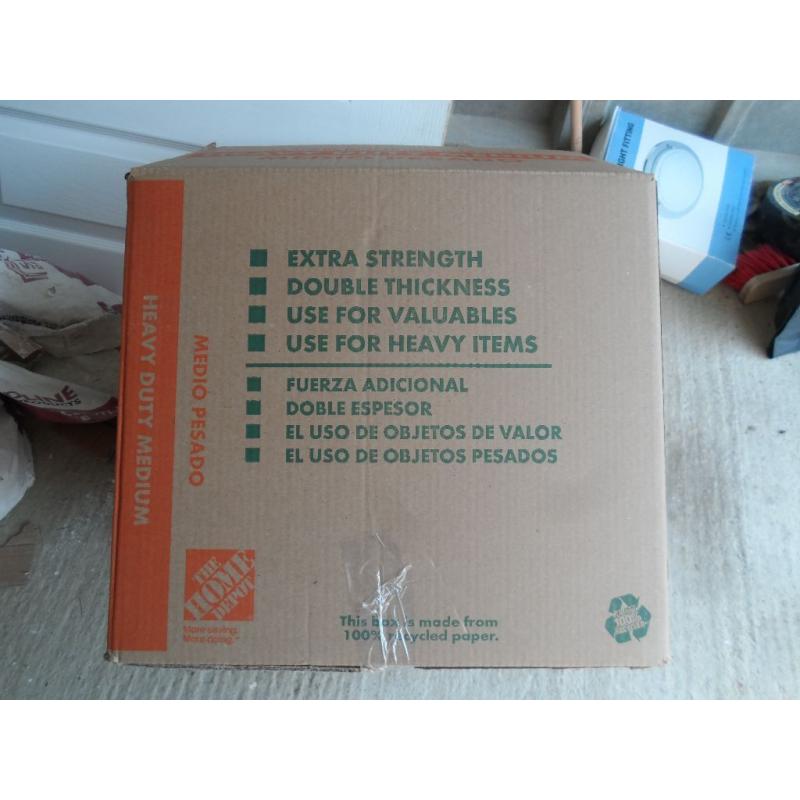 Heavy Duty Storage/Moving Boxes (18 1/8” X 18” X 16”)