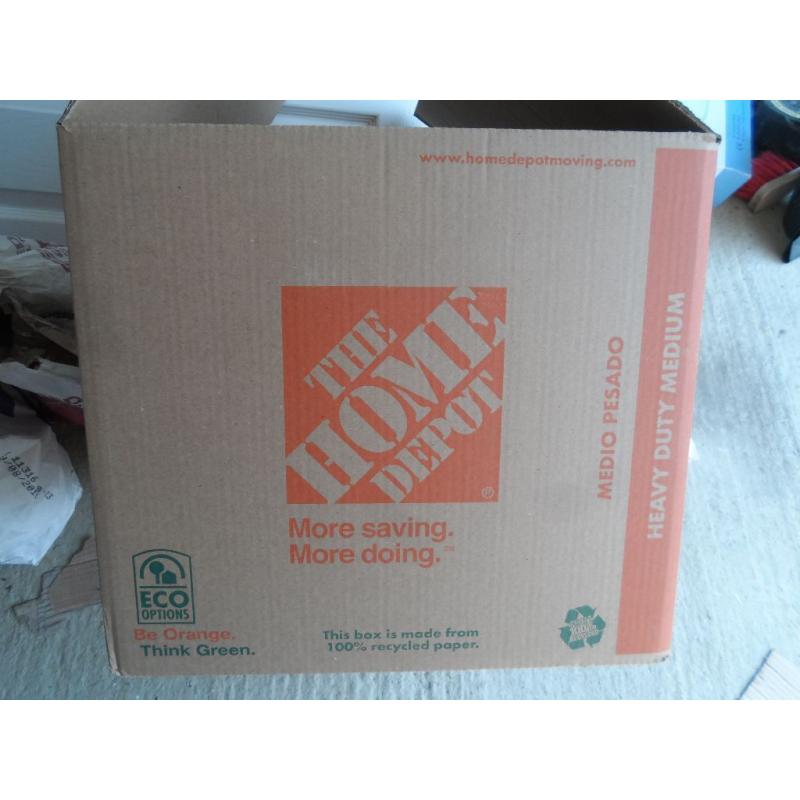 Heavy Duty Storage/Moving Boxes (18 1/8” X 18” X 16”)