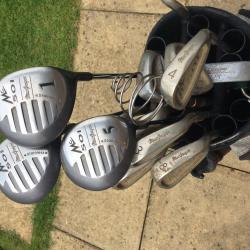 McGregor golf clubs,bag etc