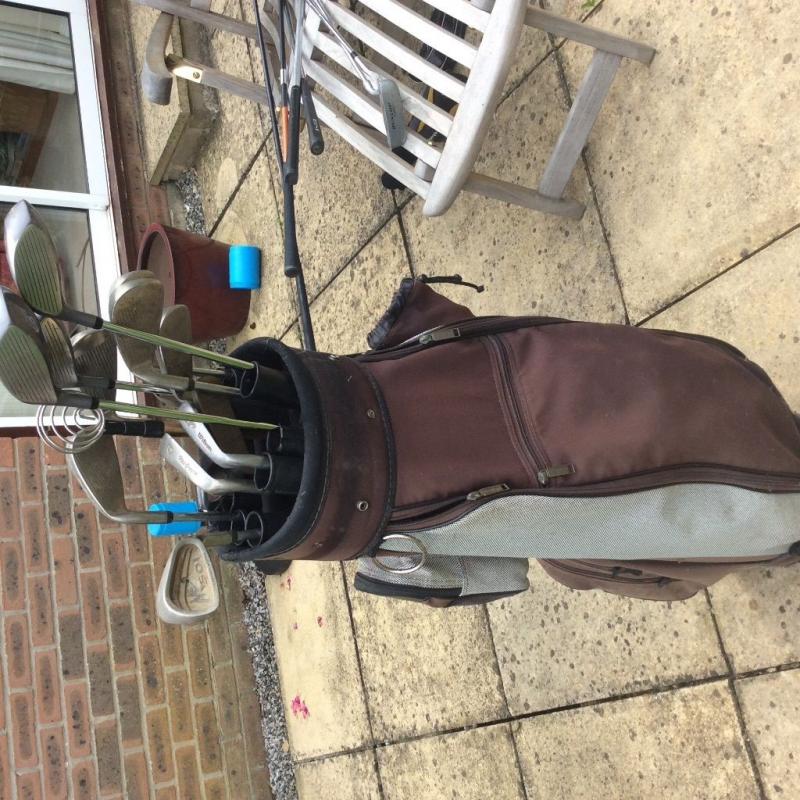 McGregor golf clubs,bag etc