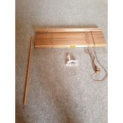 Wooden vertical blind