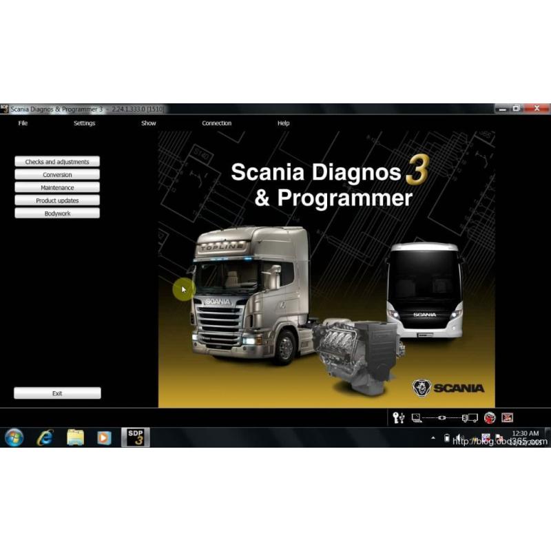 Truck tool- Scania VCI 3 - 2016 diagnostic
