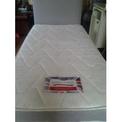 single bed complete with mattress and headboard only used for 3 weeks