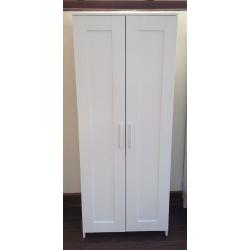 White IKEA Brimnes Wardrobe - only 2 months old