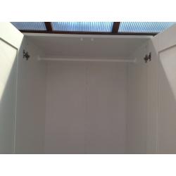 White IKEA Brimnes Wardrobe - only 2 months old
