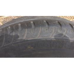 VW 15" alloy wheel and tyre Golf Polo Bora Passat 195 65 15 Continental