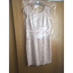 Jacques Vert Elegant lace dress (Mother of the Bride/wedding/formal wear)