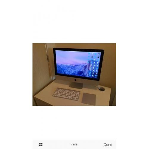 Apple iMac late 2013 model