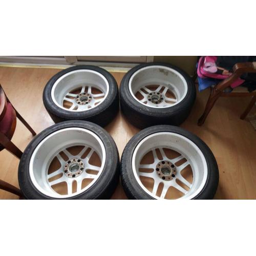 BMW 530 sports wheels and lights