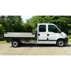 VAUXHALL TIPPER 2009 DOUBLE CAB MOVANO NO VAT NOT FORD TRANSIT IVECO DAILY