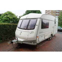 Abi award bright star caravan 2 berth with awning