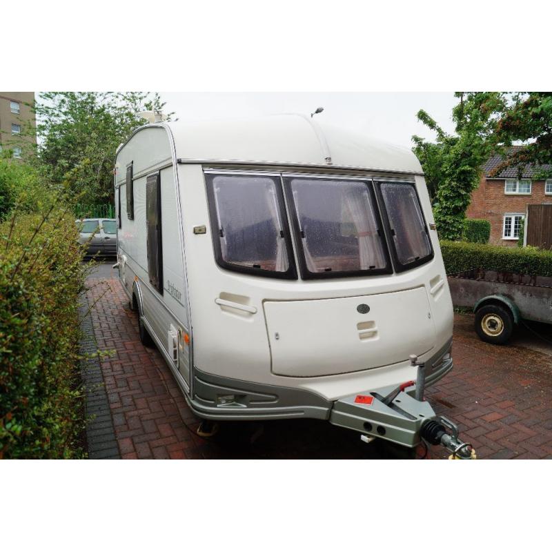 Abi award bright star caravan 2 berth with awning