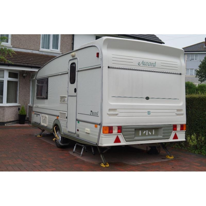 Abi award bright star caravan 2 berth with awning