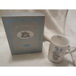 Me to you (Tatty Teddy) 21st mug and box