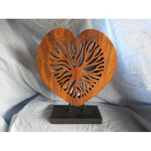 decorative wooden heart