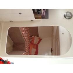 25 ft medusa bilge keel yacht . Wide beam with good headroom .