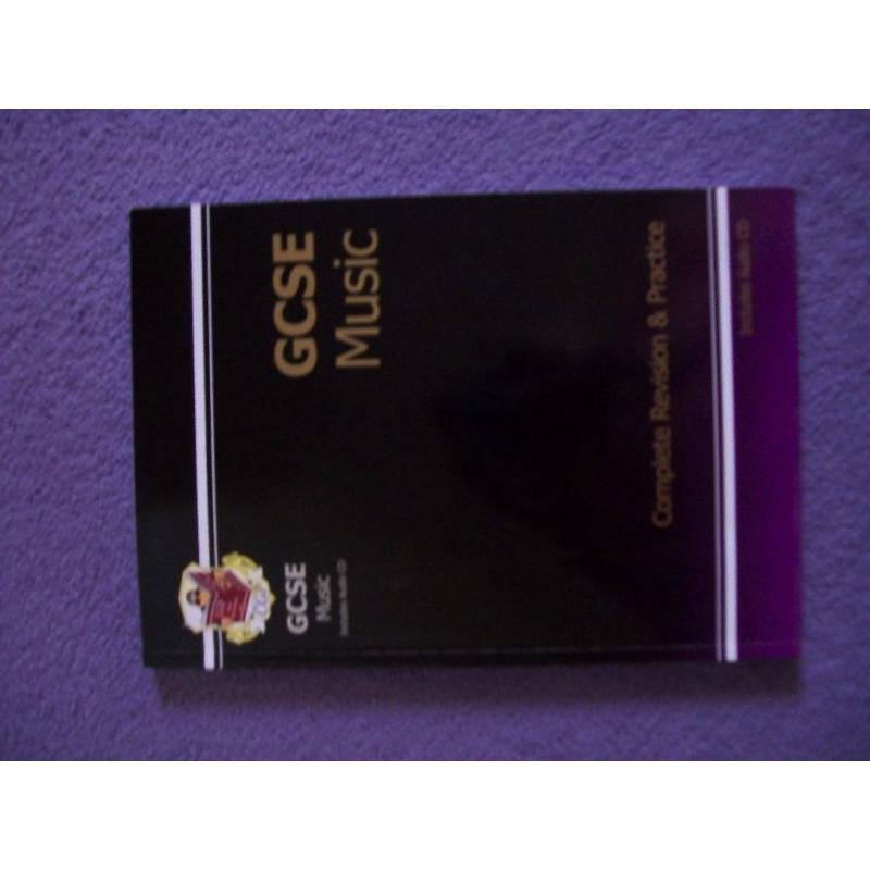GCSE CGP Music Revision book and CD