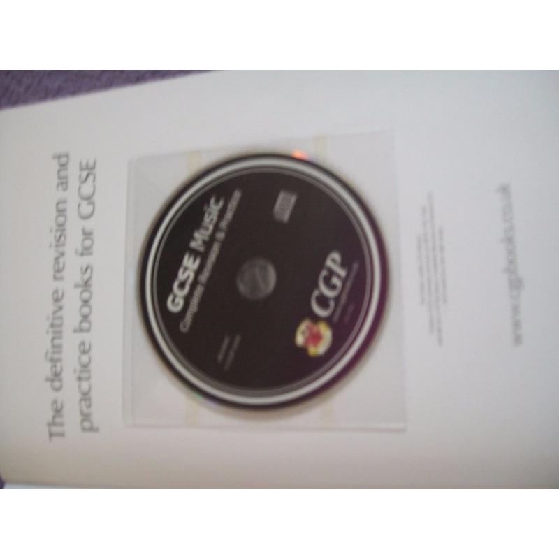 GCSE CGP Music Revision book and CD