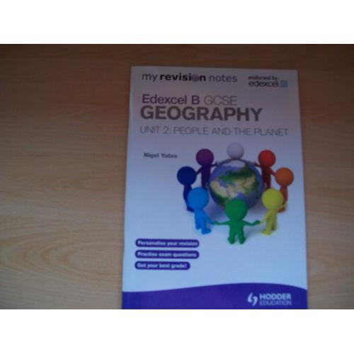 GCSE Geography Revision Guide- People and the Planet(Edexcel)