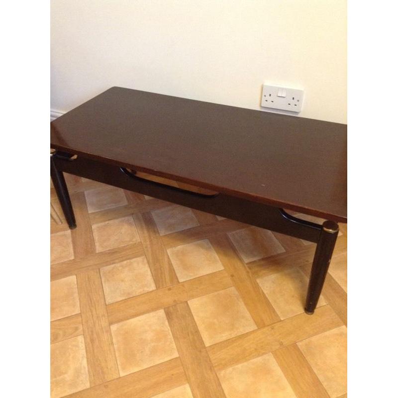 Vintage E Gomme original G plan teak coffee table