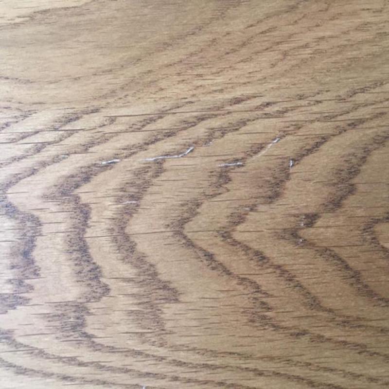 Solid oak extending dining table and chairs