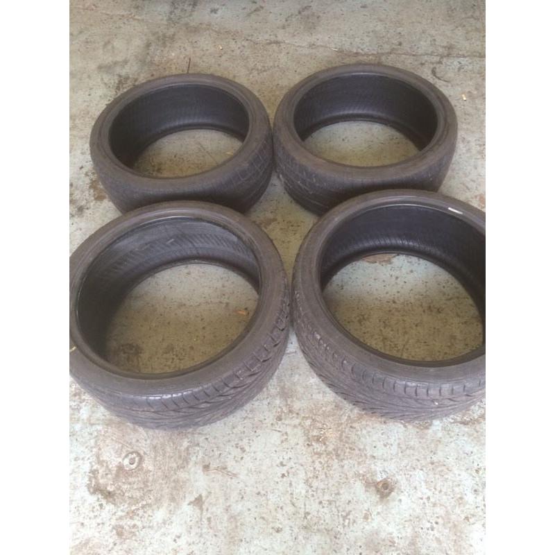 4x tyres 275/35/20 245/35/20