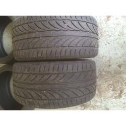 4x tyres 275/35/20 245/35/20