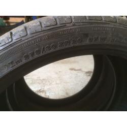 4x tyres 275/35/20 245/35/20