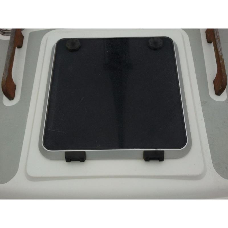 Moonlight opening boat hatch, alloy framed