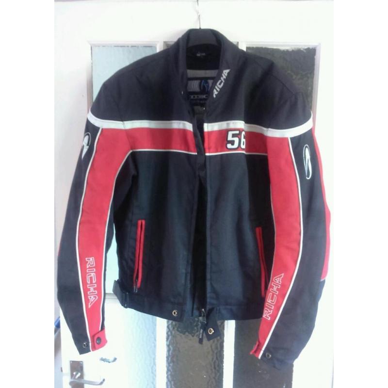 RICHA - ARMOURED TEXTILE MOTORCYCLE JACKET *