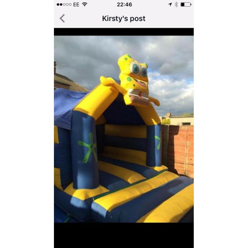 Bouncy castle full set up for sale