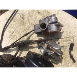 TZR250 1KT complete engine with carbs